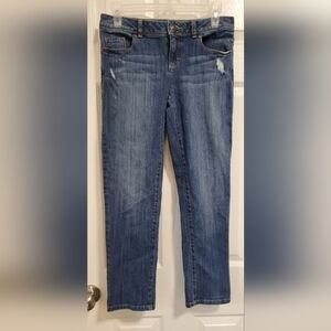 Lauren Conrad Jeans Size 4 Classic Fitted Skinny Leg Lightly Distressed …‎